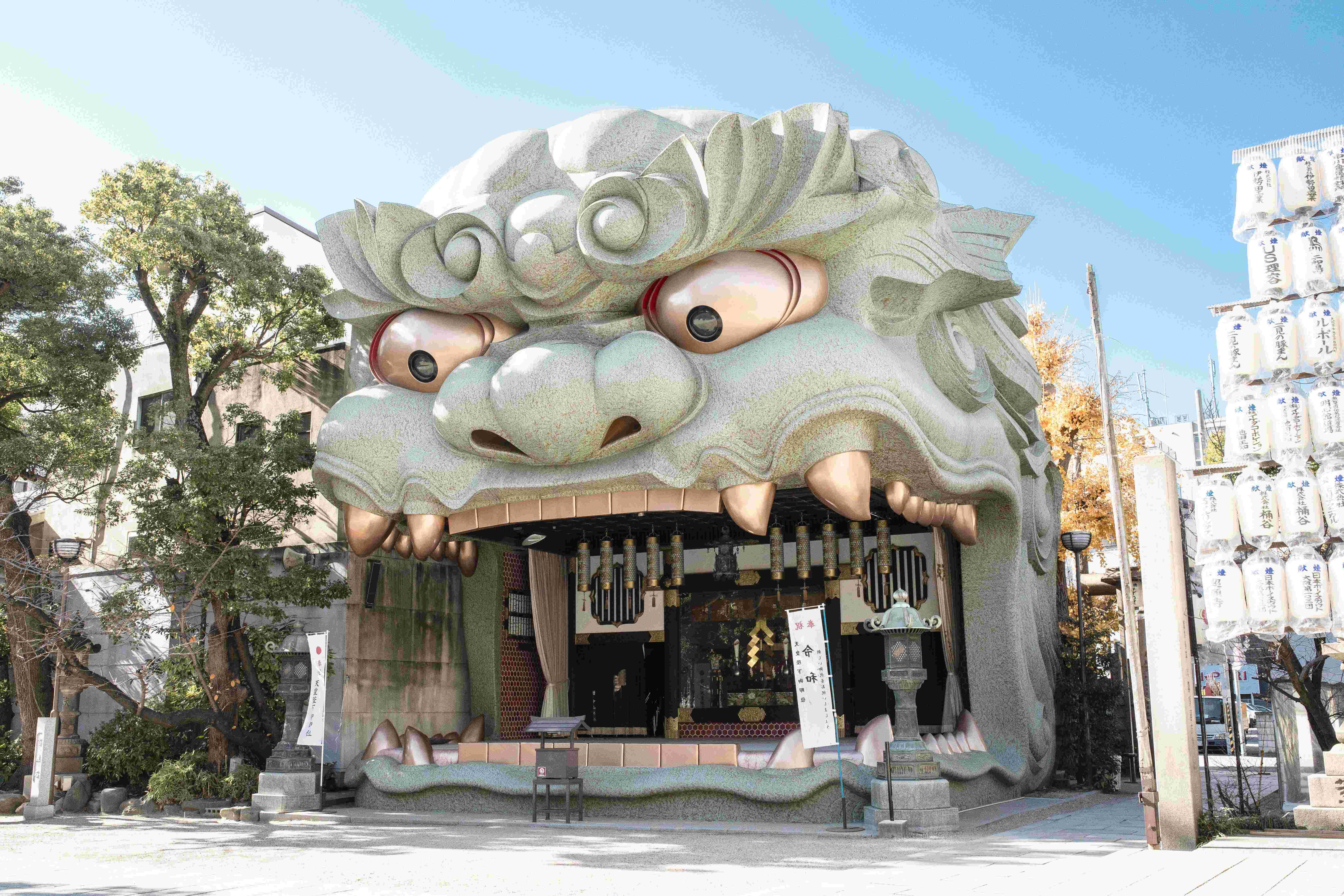 ⛩️ 난바 야사카 신사 이미지 1